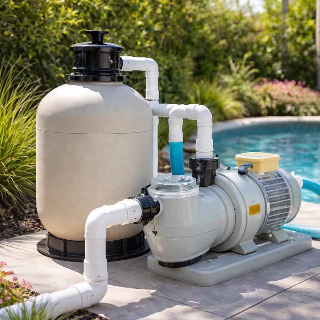 Pool pump and filter