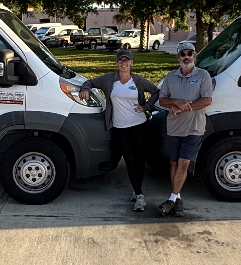 Ashley Bruno & Joe Freed repair team